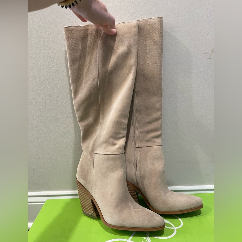 Sam Edelman-Annabel Suede Knee High Boot-Size 7.5